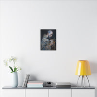 Saint Francis and Rabbit Artwork - Nature Inspired Wall Art