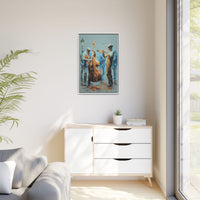 Colorful Jazz Musicians Art for Music Enthusiasts