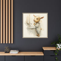 Whimsical Goat Art | Perfect for Children's Rooms