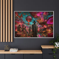 Whimsical Hot Air Balloon Fantasy Artwork | Surreal Landscape