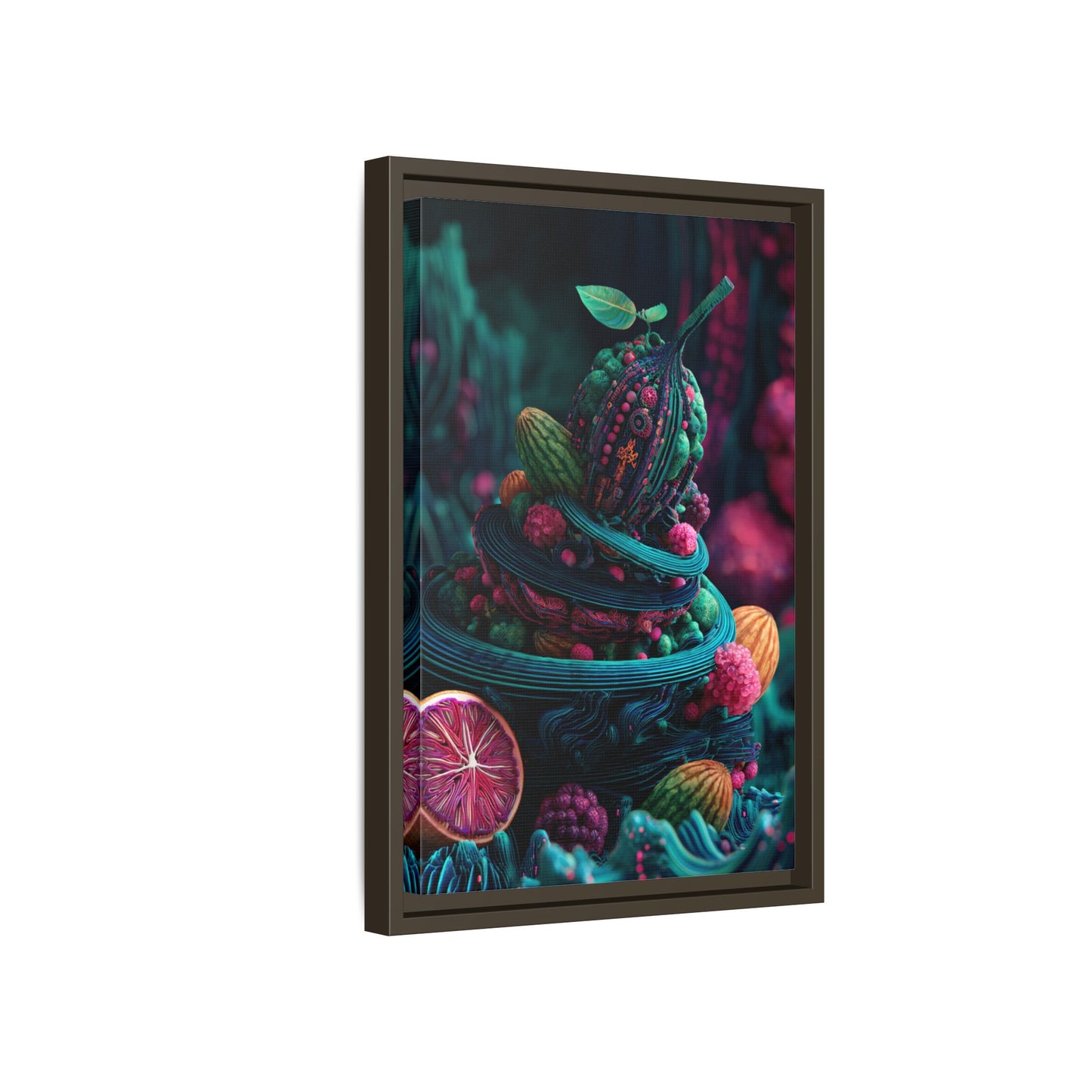 Surreal Fruit Fantasy Art - Vibrant Digital Design
