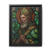 Saint Artwork | Irish Heritage Art | Traditional Green Tones