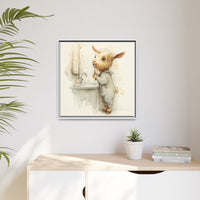 Whimsical Goat Art | Perfect for Children's Rooms