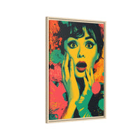 Surreal Pop Art Woman – Vibrant Modern Wall Art