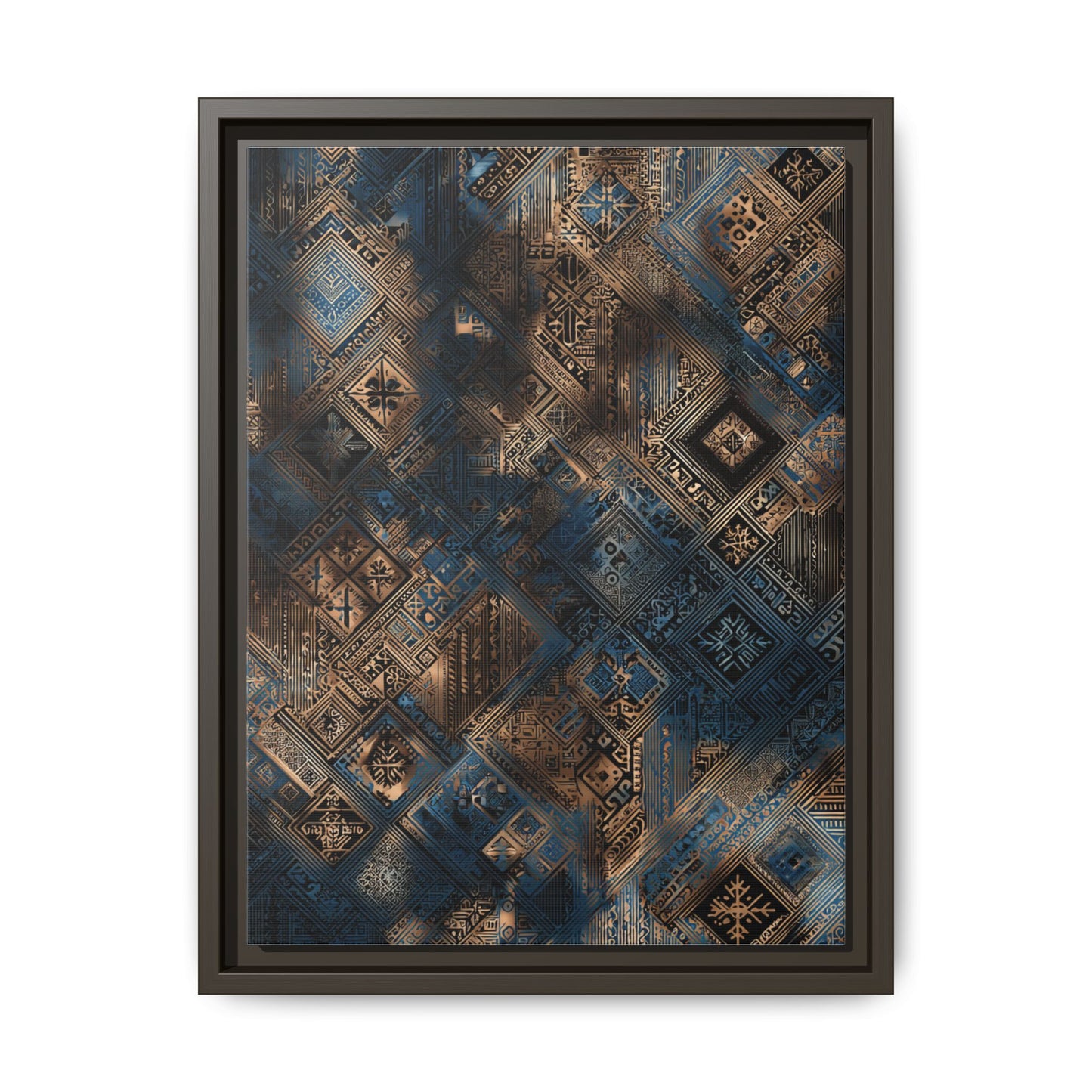 Intricate Geometric Wall Art - Abstract Pattern