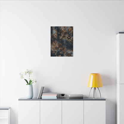 Intricate Geometric Wall Art - Abstract Pattern