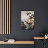 Serene Seaside Landscape Art - Tranquil Coastal Decor