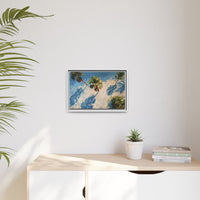 Tropical Palm Trees Artwork | Vibrant Coastal Landscape