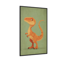 Whimsical Dinosaur Illustration Art for Kids' Rooms