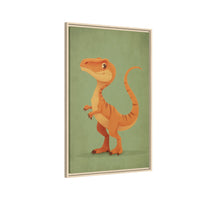 Whimsical Dinosaur Illustration Art for Kids' Rooms