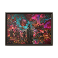 Whimsical Hot Air Balloon Fantasy Artwork | Surreal Landscape