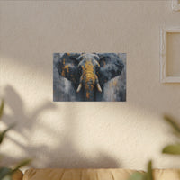 Majestic Elephant Wall Art - Abstract Animal Decor