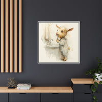 Whimsical Goat Art | Perfect for Children's Rooms