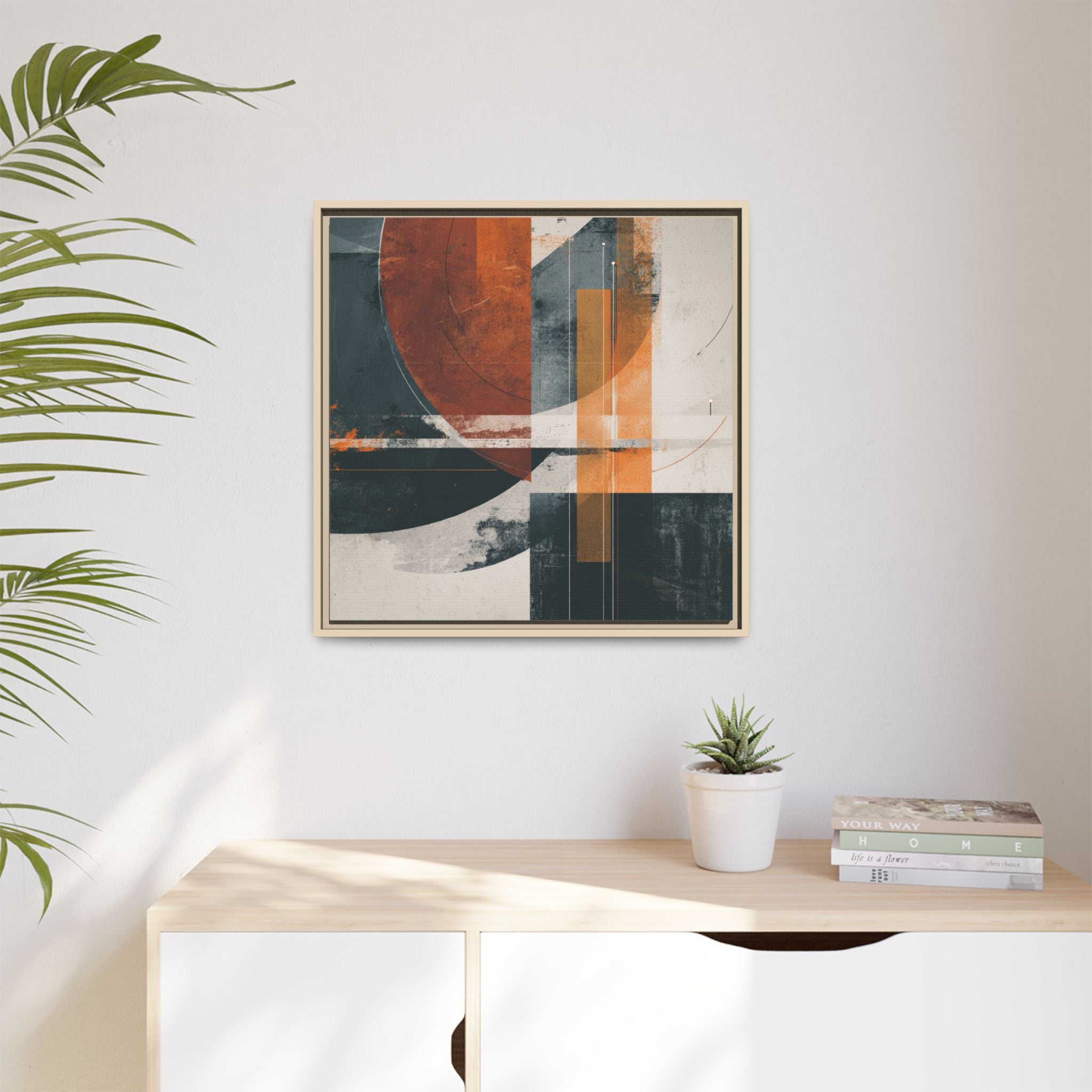 Bold Abstract Art | Modern Design | Warm Earthy Tones