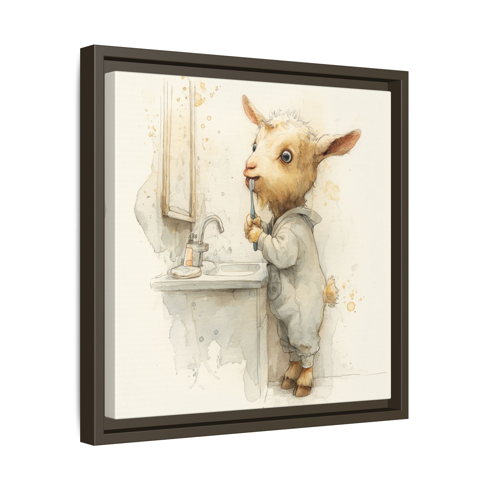 Whimsical Goat Art | Perfect for Children's Rooms
