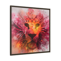 Vibrant Lion Watercolor Artwork | Animal Portrait