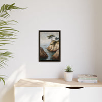 Serene Seaside Landscape Art - Tranquil Coastal Decor