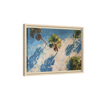 Tropical Palm Trees Artwork | Vibrant Coastal Landscape