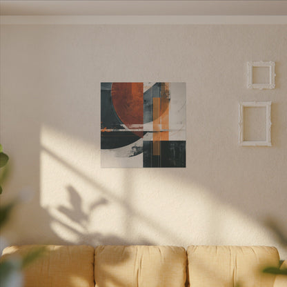 Bold Abstract Art | Modern Design | Warm Earthy Tones