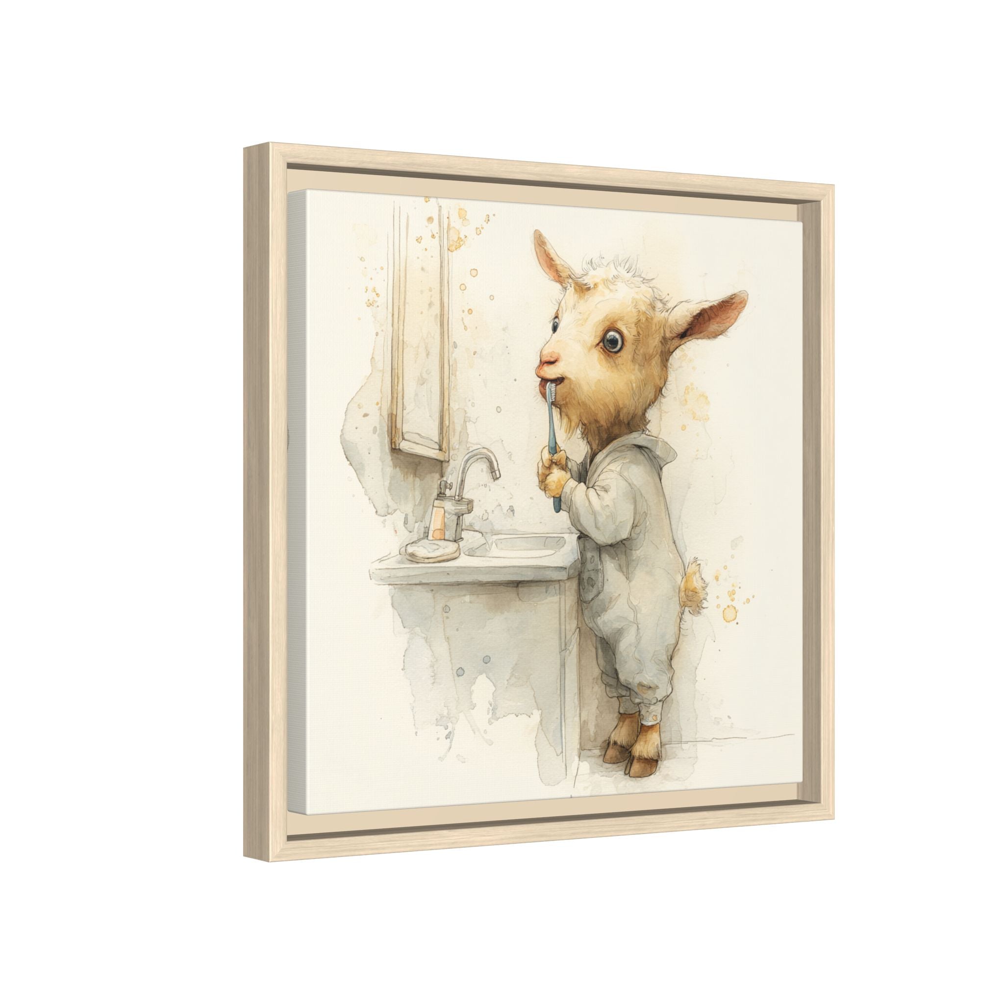 Whimsical Goat Art | Perfect for Children's Rooms
