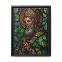 Saint Artwork | Irish Heritage Art | Traditional Green Tones