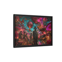 Whimsical Hot Air Balloon Fantasy Artwork | Surreal Landscape
