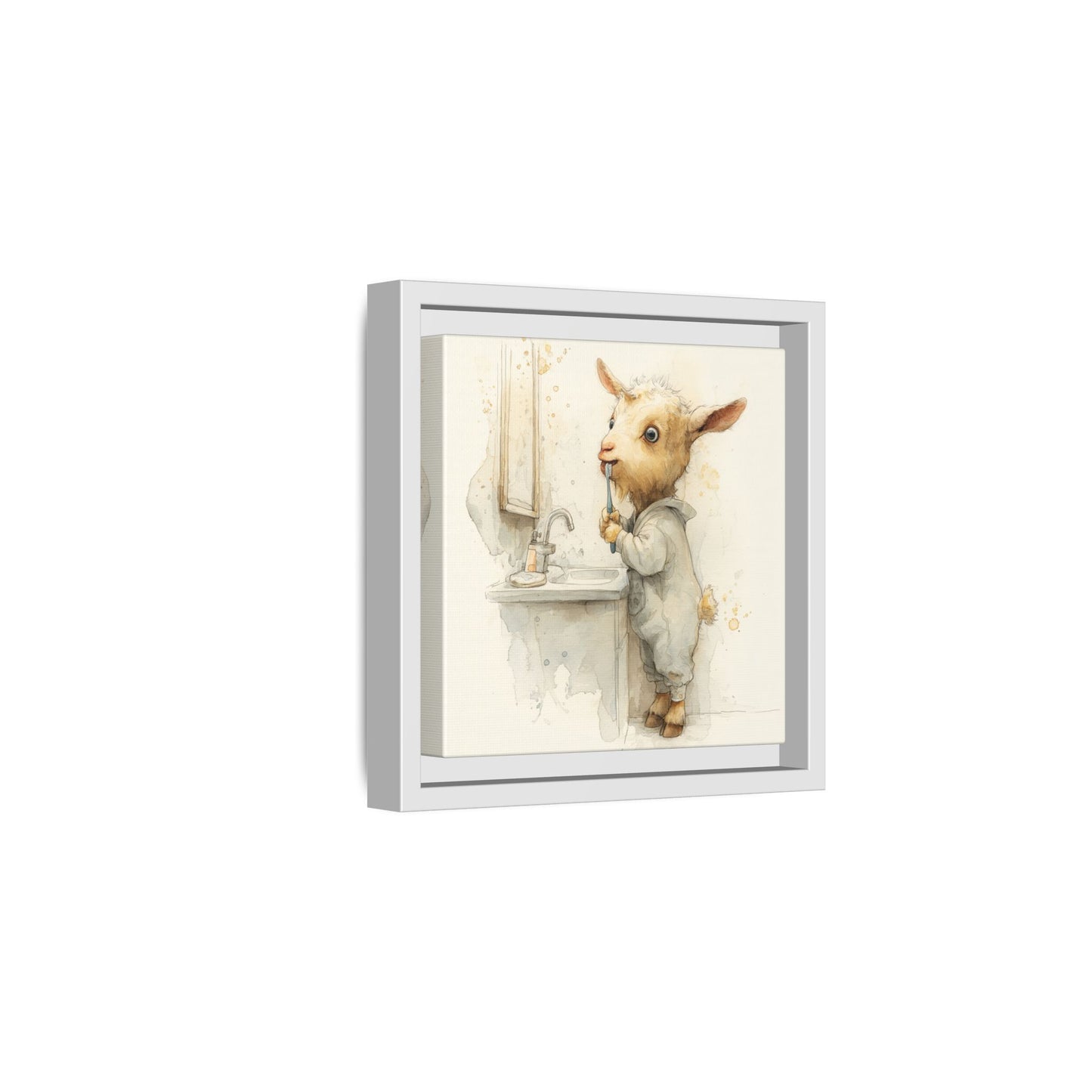 Whimsical Goat Art | Perfect for Children's Rooms