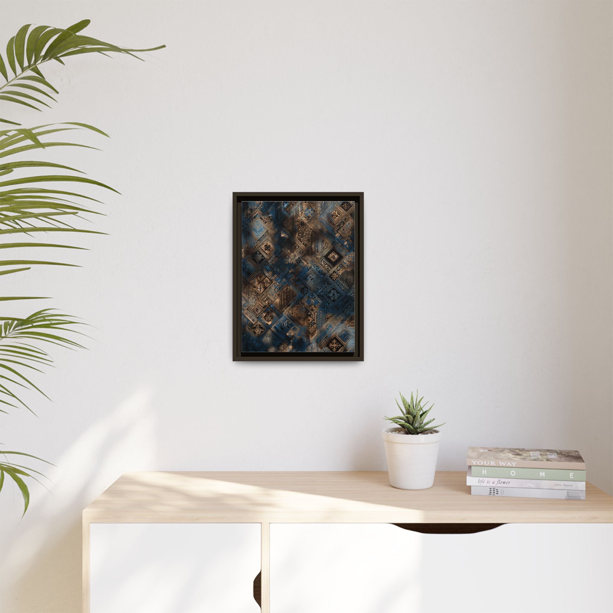 Intricate Geometric Wall Art - Abstract Pattern