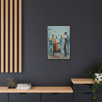 Colorful Jazz Musicians Art for Music Enthusiasts