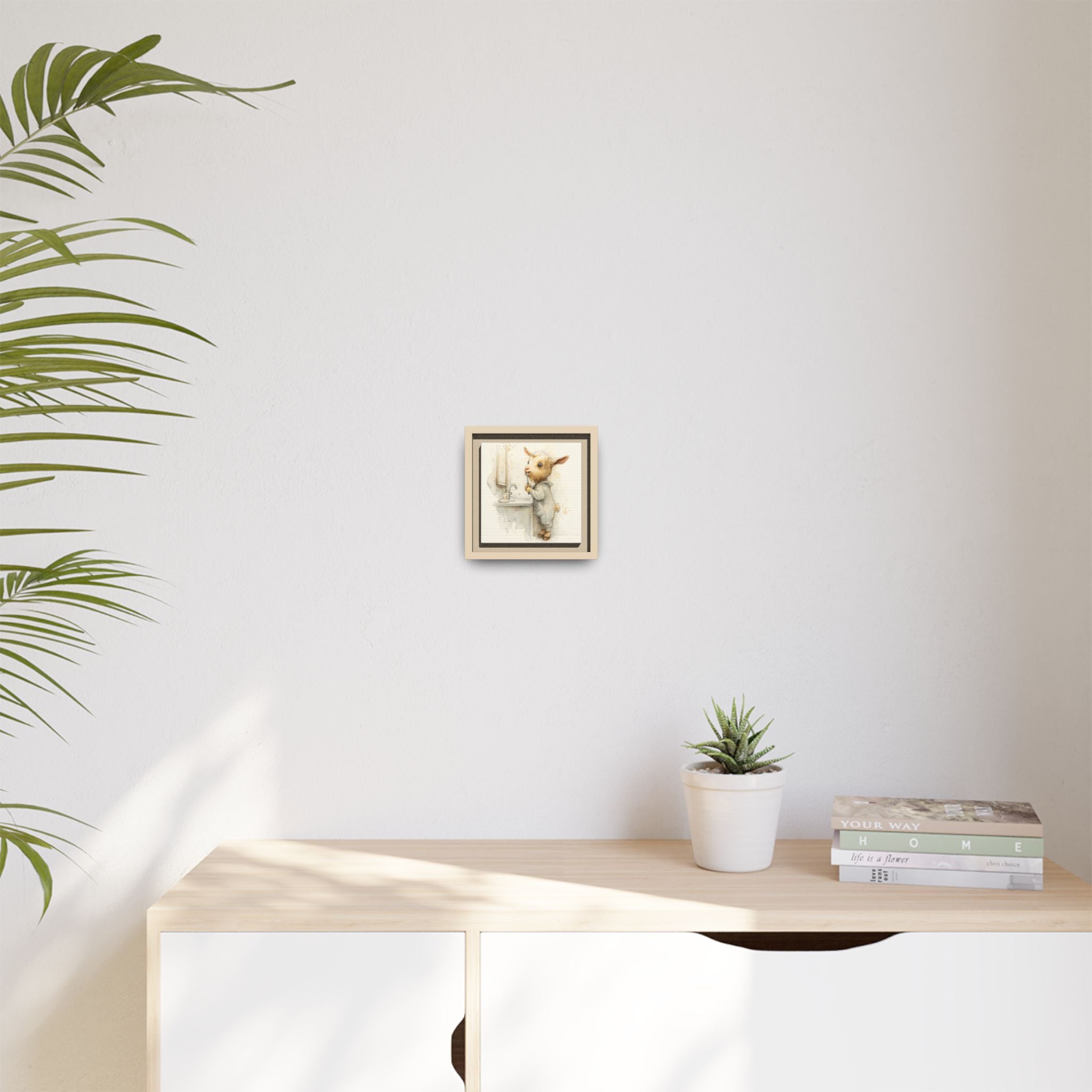 Whimsical Goat Art | Perfect for Children's Rooms