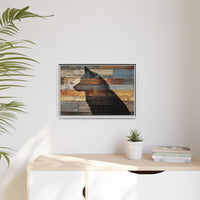 Rustic Wolf Silhouette Wall Art | Nature Inspired Decor