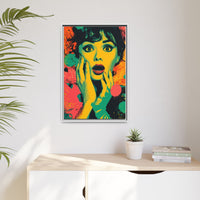 Surreal Pop Art Woman – Vibrant Modern Wall Art