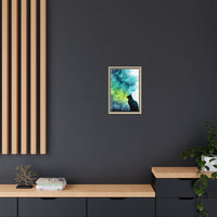 Dreamy Cat Watercolor Art Print - Serene Home Decor