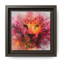 Vibrant Lion Watercolor Artwork | Animal Portrait