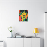 Surreal Pop Art Woman – Vibrant Modern Wall Art