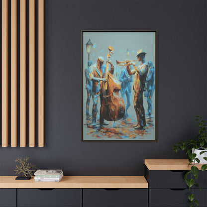 Colorful Jazz Musicians Art for Music Enthusiasts
