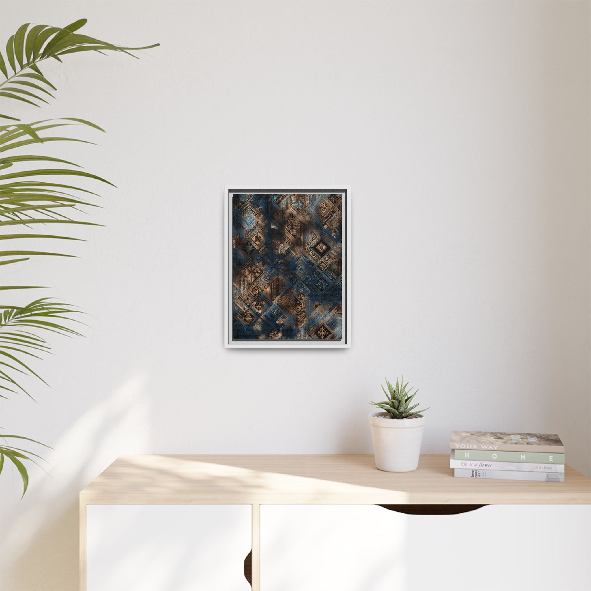 Intricate Geometric Wall Art - Abstract Pattern