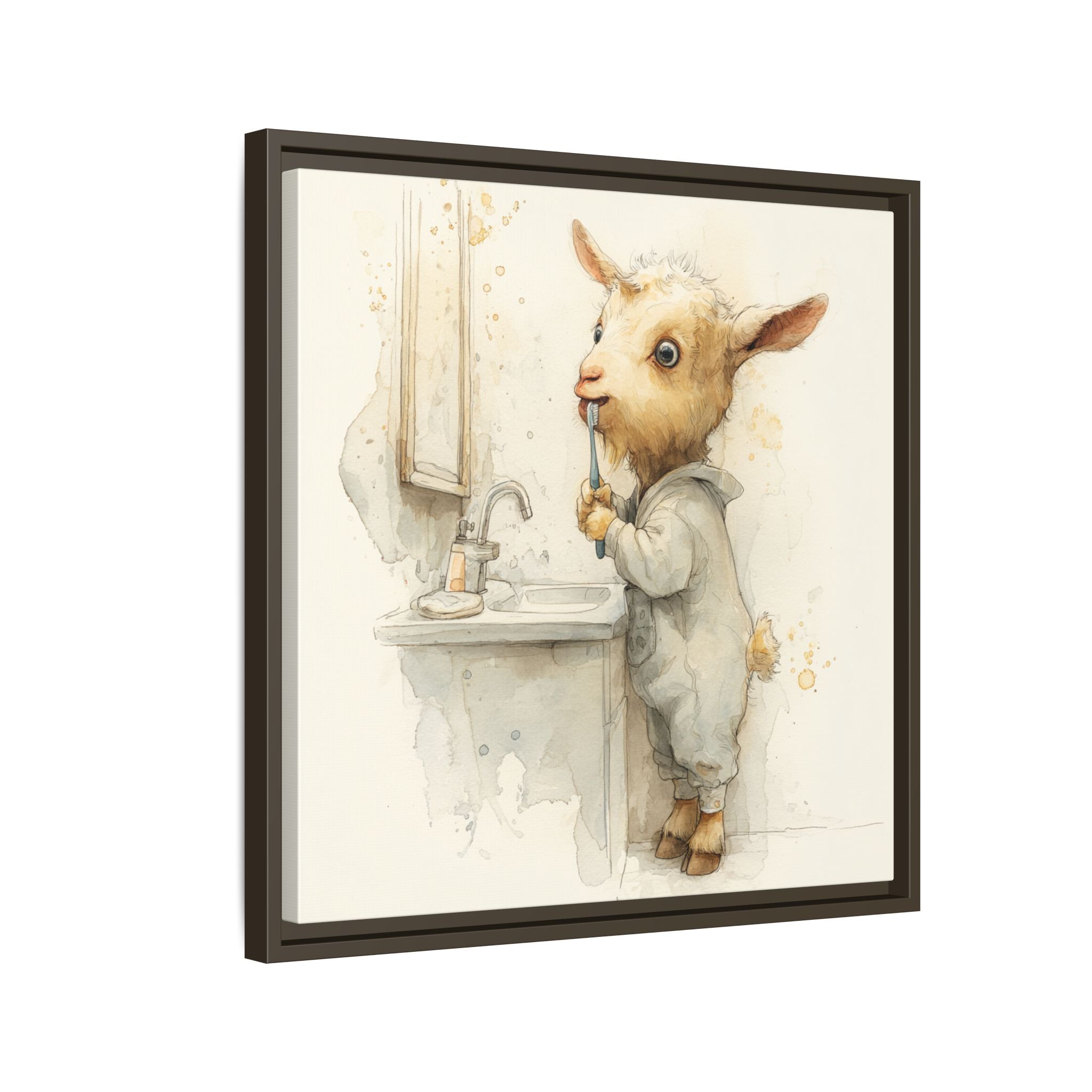 Whimsical Goat Art | Perfect for Children's Rooms