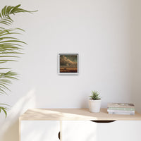 Cattle in Industrial Landscape | Vintage Style Art Print