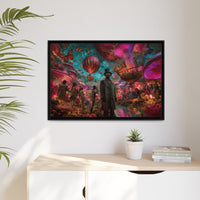 Whimsical Hot Air Balloon Fantasy Artwork | Surreal Landscape