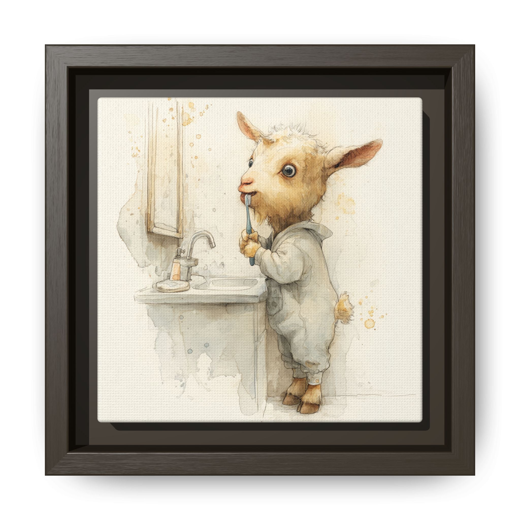 Whimsical Goat Art | Perfect for Children's Rooms