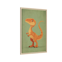 Whimsical Dinosaur Illustration Art for Kids' Rooms