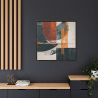 Bold Abstract Art | Modern Design | Warm Earthy Tones