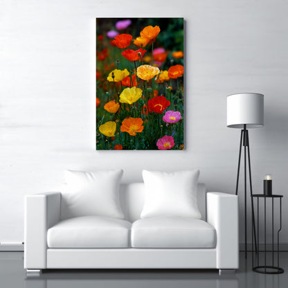 Vibrant Poppy Garden Canvas Art — product image 5