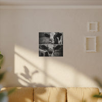 Whimsical Cow Photography | Black and White Animal Art