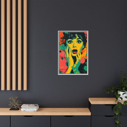 Surreal Pop Art Woman