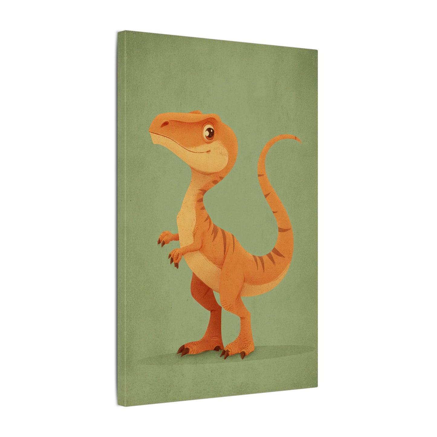 Whimsical Dinosaur Illustration Art for Kids' Rooms