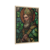 Saint Artwork | Irish Heritage Art | Traditional Green Tones