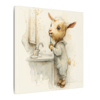 Whimsical Goat Art | Perfect for Children's Rooms