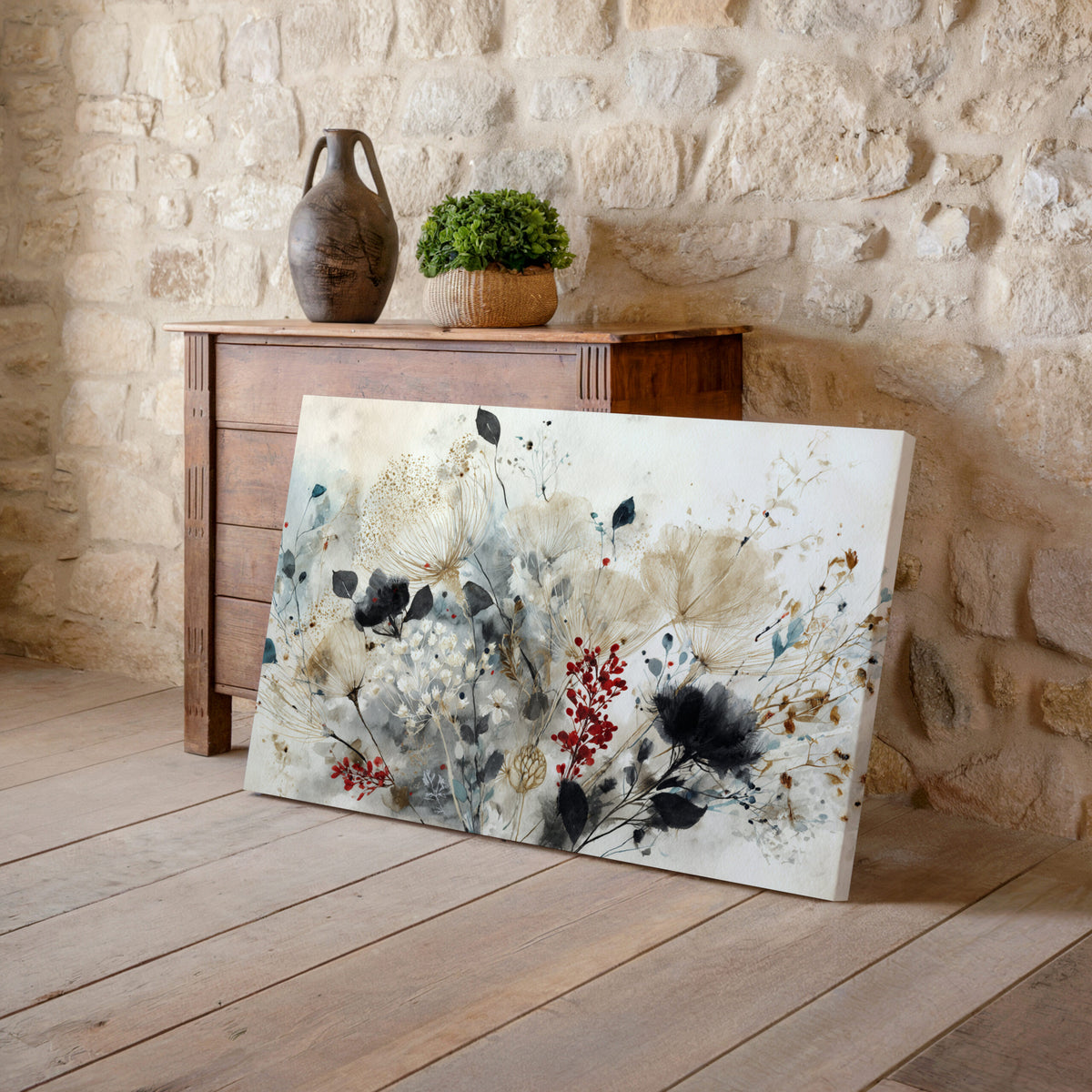 Abstract Floral Wall Art — product image 7